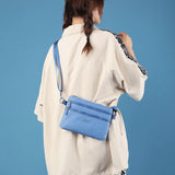 Women's Nylon Shoulder Bag Solid Mobile Phone Waterproof Pack
