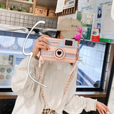 Camera Shape Shoulder Bag Women Chain Bow Crossbody Bag