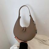 Women's Crescent Saddle Bag Summer Fashion Shoulder Underarm Bag