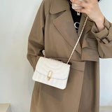 Women's Pleated Small Square Bags Crossbody Shoulder Casual