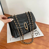 Women's Pleated Small Square Bags Crossbody Shoulder Casual
