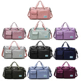 Women's Letter Patchwork Sports Bag Large Capacity Shoulder Crossbody