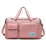 Women's Letter Patchwork Sports Bag Large Capacity Shoulder Crossbody