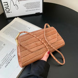 Small Square Women's Shoulder Bag Portable Commuter Underarm