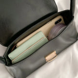 Women's Retro One-Shoulder Square Bag High Solid Female Handbag