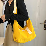 Canvas Crossbody Large Capacity Tote Bags Handbags For Women