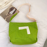 Canvas Crossbody Large Capacity Tote Bags Handbags For Women