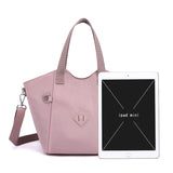 Women's Crossbody Messenger Bag High Bucket Lady Shopping Bag