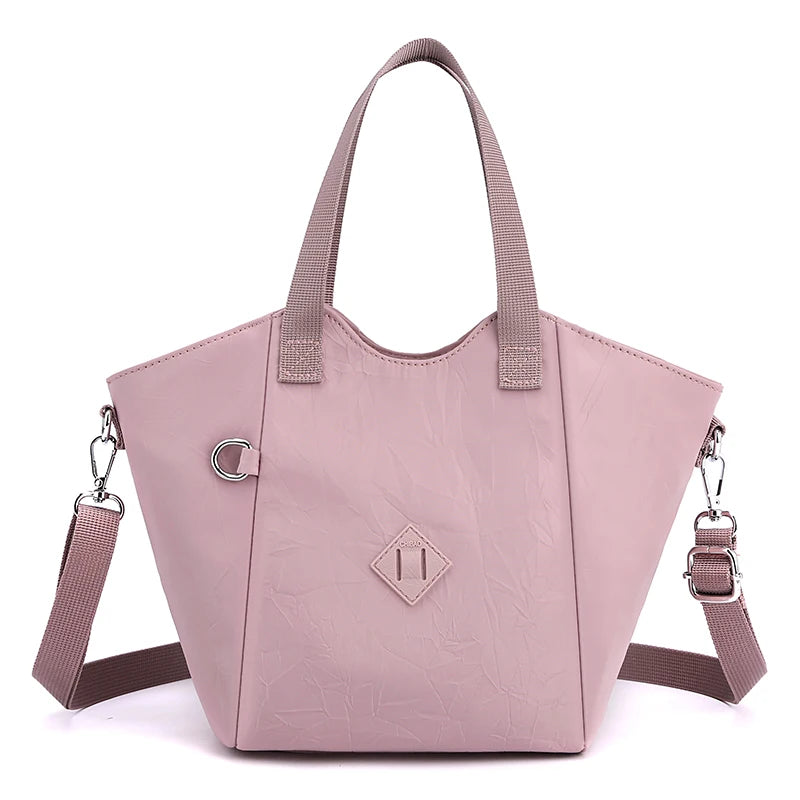 Women's Crossbody Messenger Bag High Bucket Lady Shopping Bag