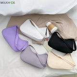 Women's Nylon Armpit Shoulder Bag Casual Small Purse Handbags