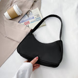 Women's Nylon Armpit Shoulder Bag Casual Small Purse Handbags