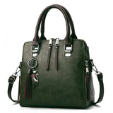 Retro Women's Handbag Large Middle-Aged Shoulder Messenger Bag