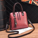 Retro Women's Handbag Large Middle-Aged Shoulder Messenger Bag