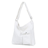 Women's Canvas Tote Soft Messenger Crossbody Shoulder Bag