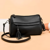 Women's Leather Shoulder Bag High Messenger Crossbody Bag