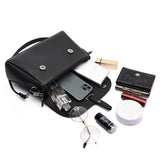 Women's Leather Shoulder Bag Crossbody Tote High Messenger Soft Cowhide