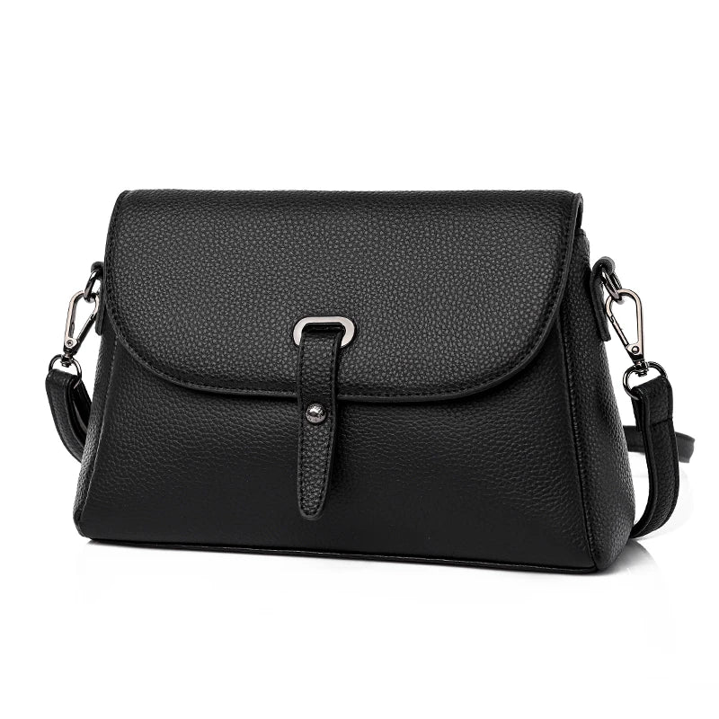 Women's Leather Shoulder Bag Crossbody Tote High Messenger Soft Cowhide