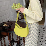 Women's Half-moon Underarm Bag Summer Shoulder Crossbody Bags