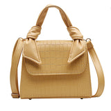 Stone Grain Messenger Bag Casual Shoulder Small Square Bag