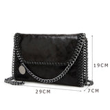 Women's Casual Chain One-Shoulder Messenger Bag Lady Small Flap Cross Body Bags