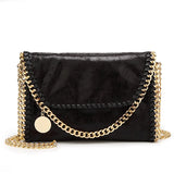 Women's Casual Chain One-Shoulder Messenger Bag Lady Small Flap Cross Body Bags
