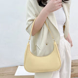Women's Retro PU Leather Shoulder Totes Top Handle Bag