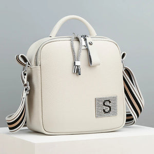 High Quality Cowhide Women's Handbag Shoulder Bag