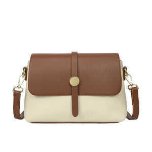 Soft Leather Women Handbags Cowhide Totes Ladies Shoulder Messenger Bag