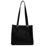 Women's Large Capacity Shoulder Tote Bag for Commuter, Autumn Simplicity Style
