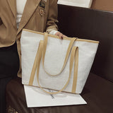 Large Capacity Shoulder Bags High Pu Leather Handbags And Purse Female