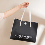 Women's Large Capacity PU Leather Handbags Retro Tote Bags