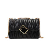Women's PU Leather Shoulder Bag Large Capacity Small Handbag