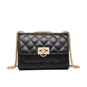 Chic Leather Women's Shoulder Bag