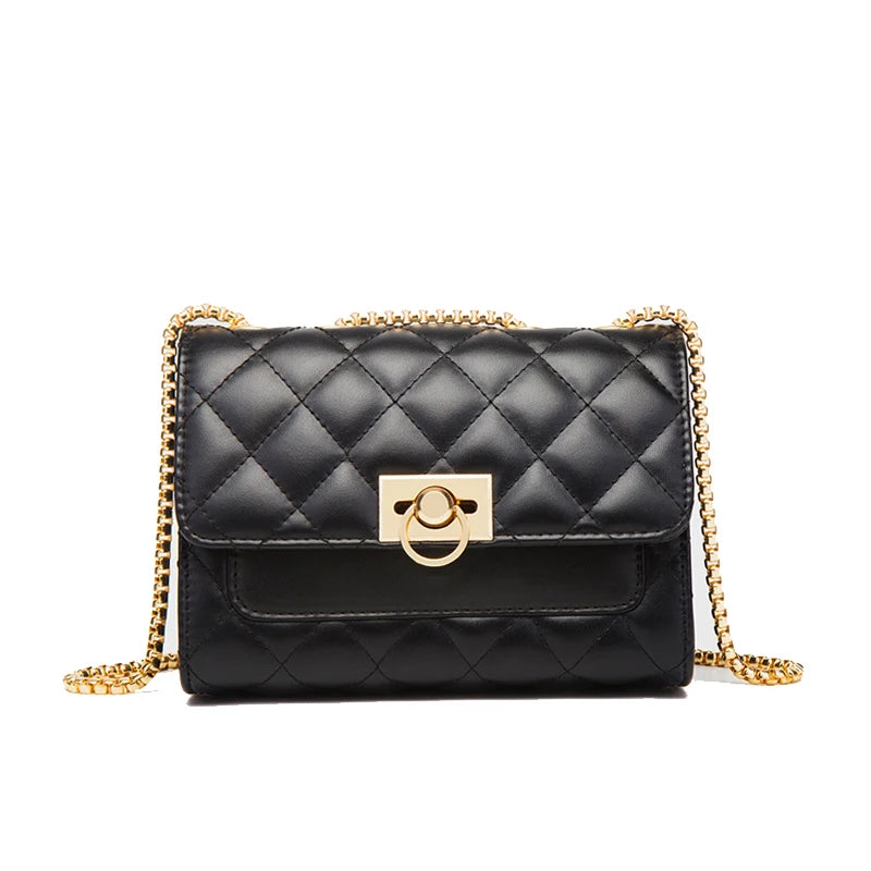 Chic Leather Women's Shoulder Bag