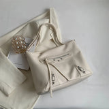 Large Capacity Leather Handbags For Women Single Shoulder Crossbody Bags