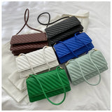 Leather Handbags Wide Shoulder Strap Women Shoulder Bags