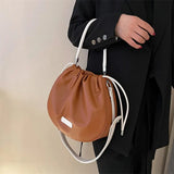 Women's Tote Shoulder Bag Stitching Messenger Bag Crossbody Bags