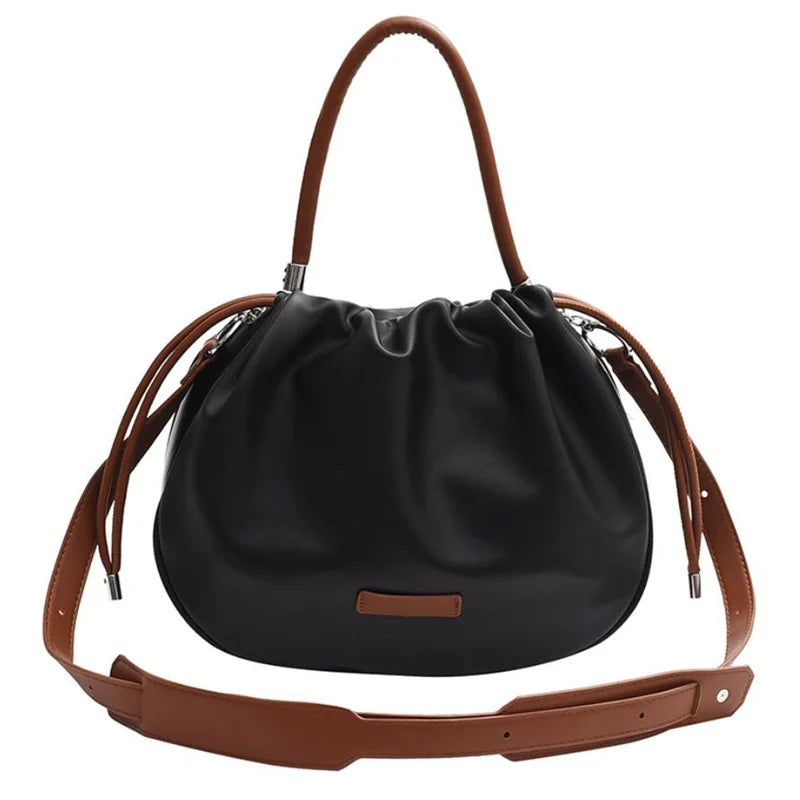 Women's Tote Shoulder Bag Stitching Messenger Bag Crossbody Bags