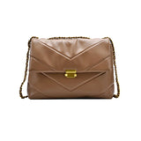 Women's High-end Chain Messenger Bag Large Capacity Tote Shoulder Bag