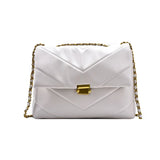 Women's High-end Chain Messenger Bag Large Capacity Tote Shoulder Bag