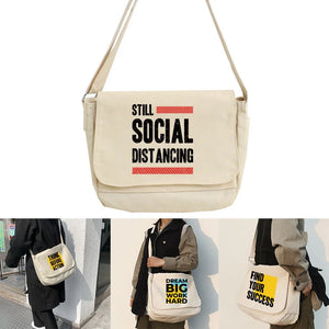 Women's Large Capacity Backpack Messenger College Bag