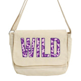 Large Capacity Women's Messenger Backpack Wild Series