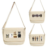 Women's Messenger Backpack Large Capacity Cartoon Series