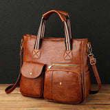 Women's Large Capacity Shoulder Bag Middle-aged Mother Bag
