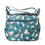 Multi-layer Large Capacity Nylon Shoulder Bag for Middle-aged Women