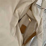 Nylon Shoulder Bag Large Capacity Retro Tote Casual Shopping Bag