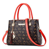Women's Big Shoulder Handbag for Middle-Aged Mother