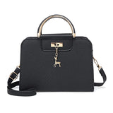 Women's Soft Leather Shoulder Bag Summer Texture Cross-Body Bag