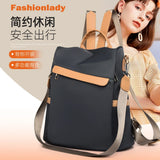Nylon Cloth Backpack Travel Bags For Women