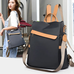 Nylon Cloth Backpack Travel Bags For Women